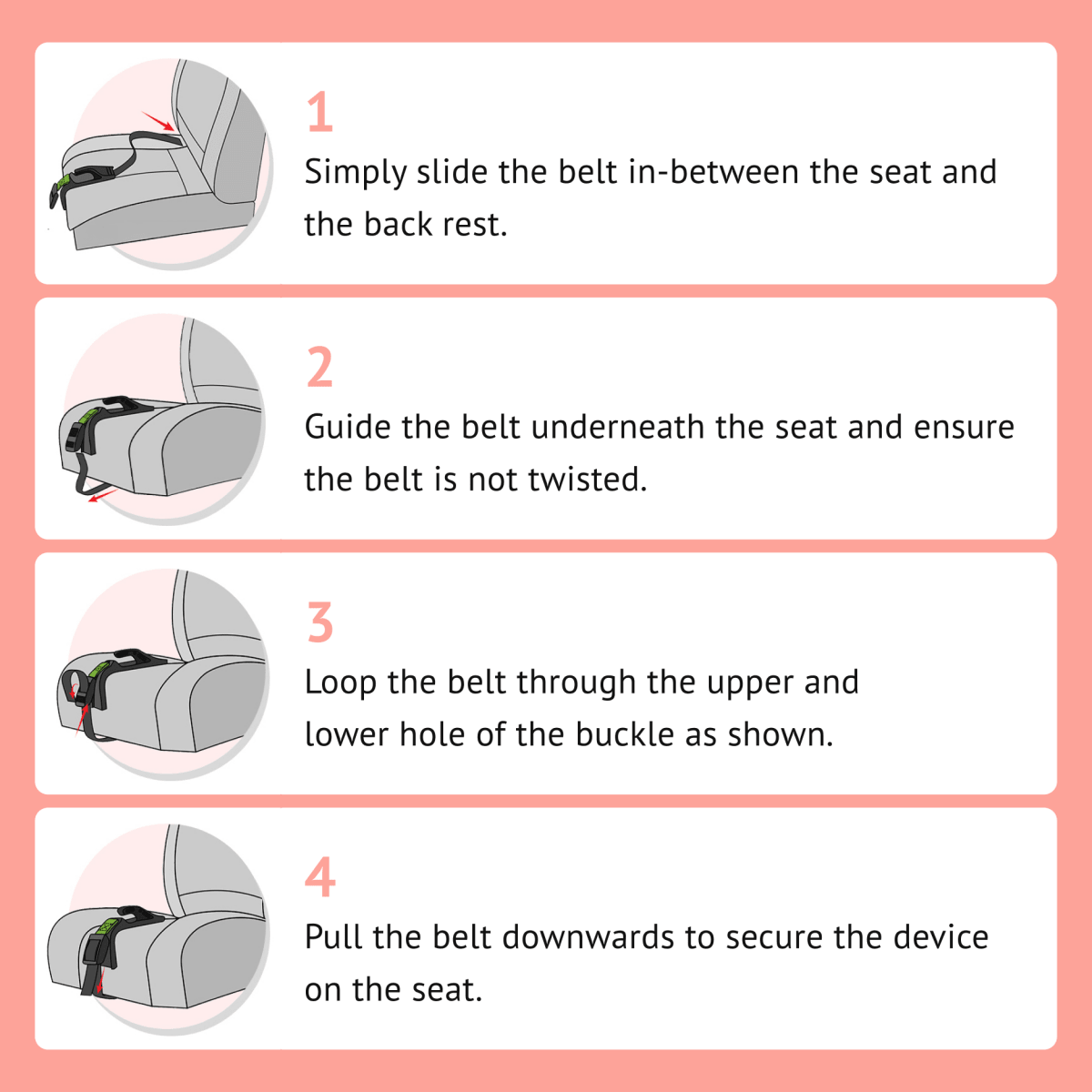 Pregnancy Safety Belt